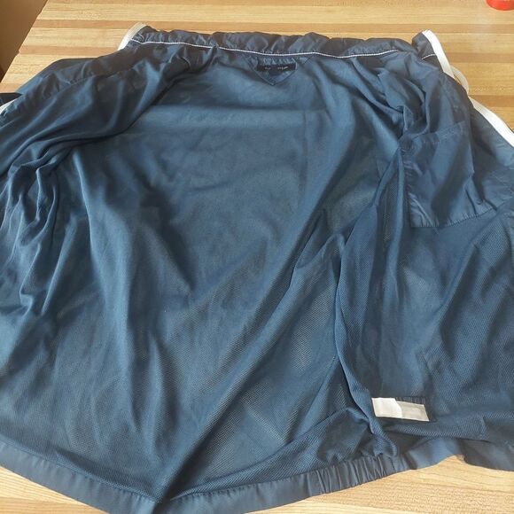 Tommy Hilfiger Blue Windbreaker with Zipaway Hoddie - Picture 9 of 11
